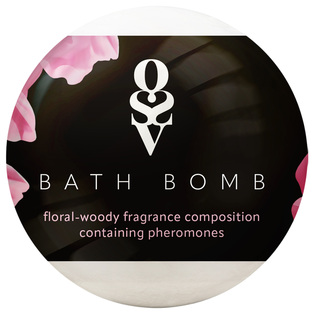 doftande badbomb feromoner orientalisk blommig träig fruktig hudvårdande oljor återfuktande mjuk hud silkeslen kropp sensuellt bad avkoppling aromatisk wellness lyxig rituell spa upplevelse 100g