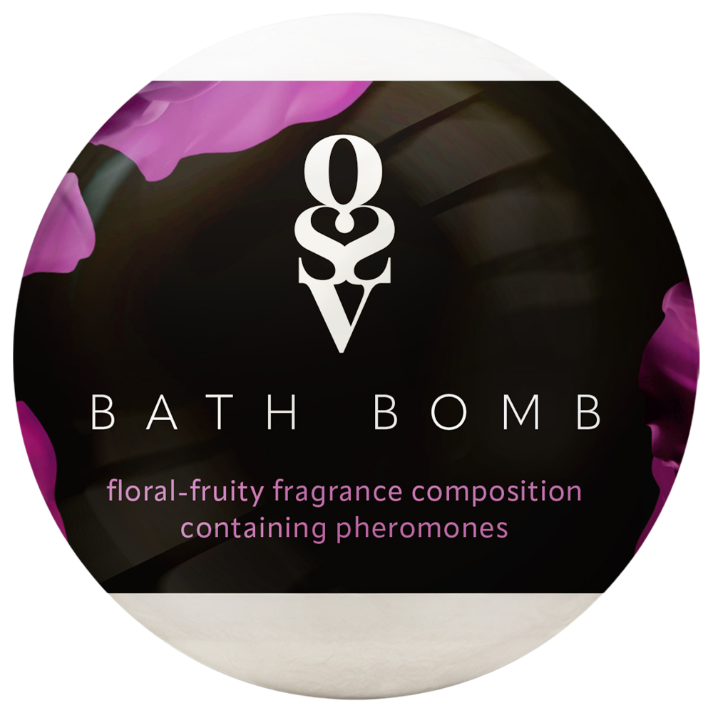 doftande badbomb feromoner orientalisk blommig träig fruktig hudvårdande oljor återfuktande mjuk hud silkeslen kropp sensuellt bad avkoppling aromatisk wellness lyxig rituell spa upplevelse 100g