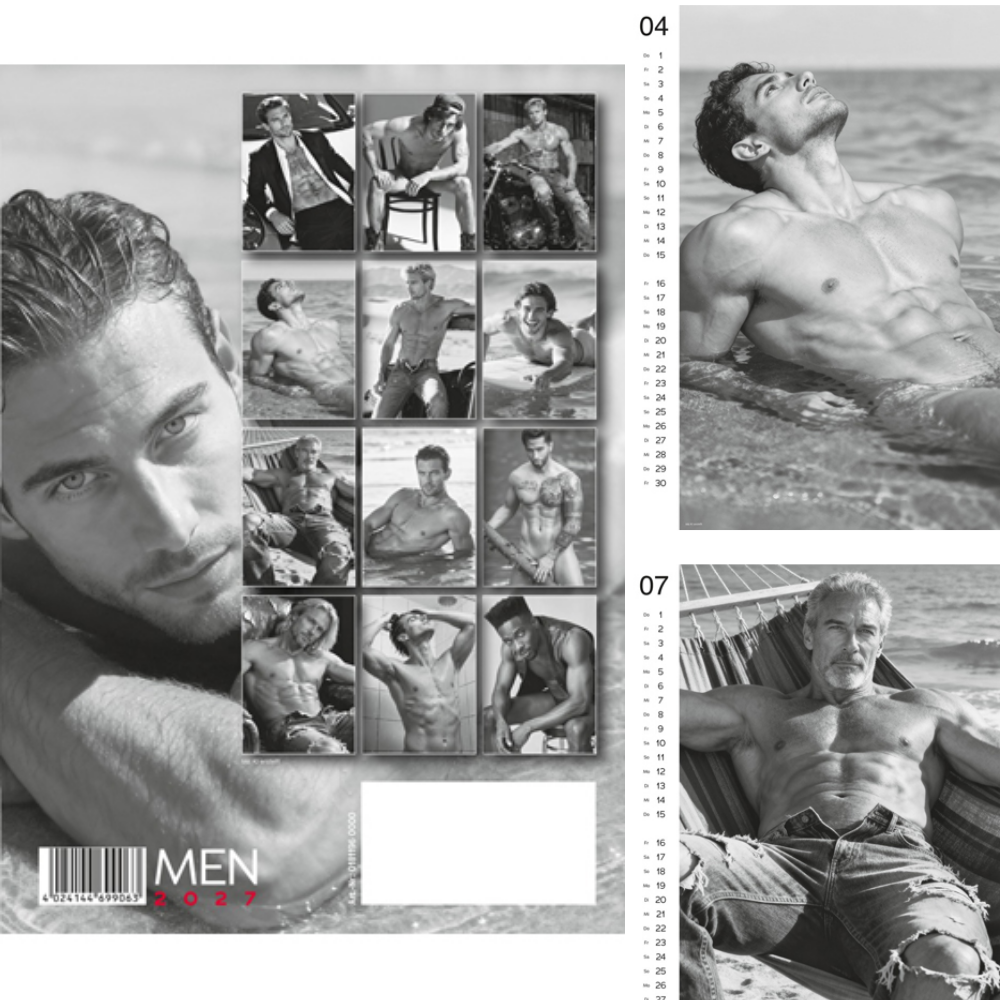 Sexy Men Kalender 2027