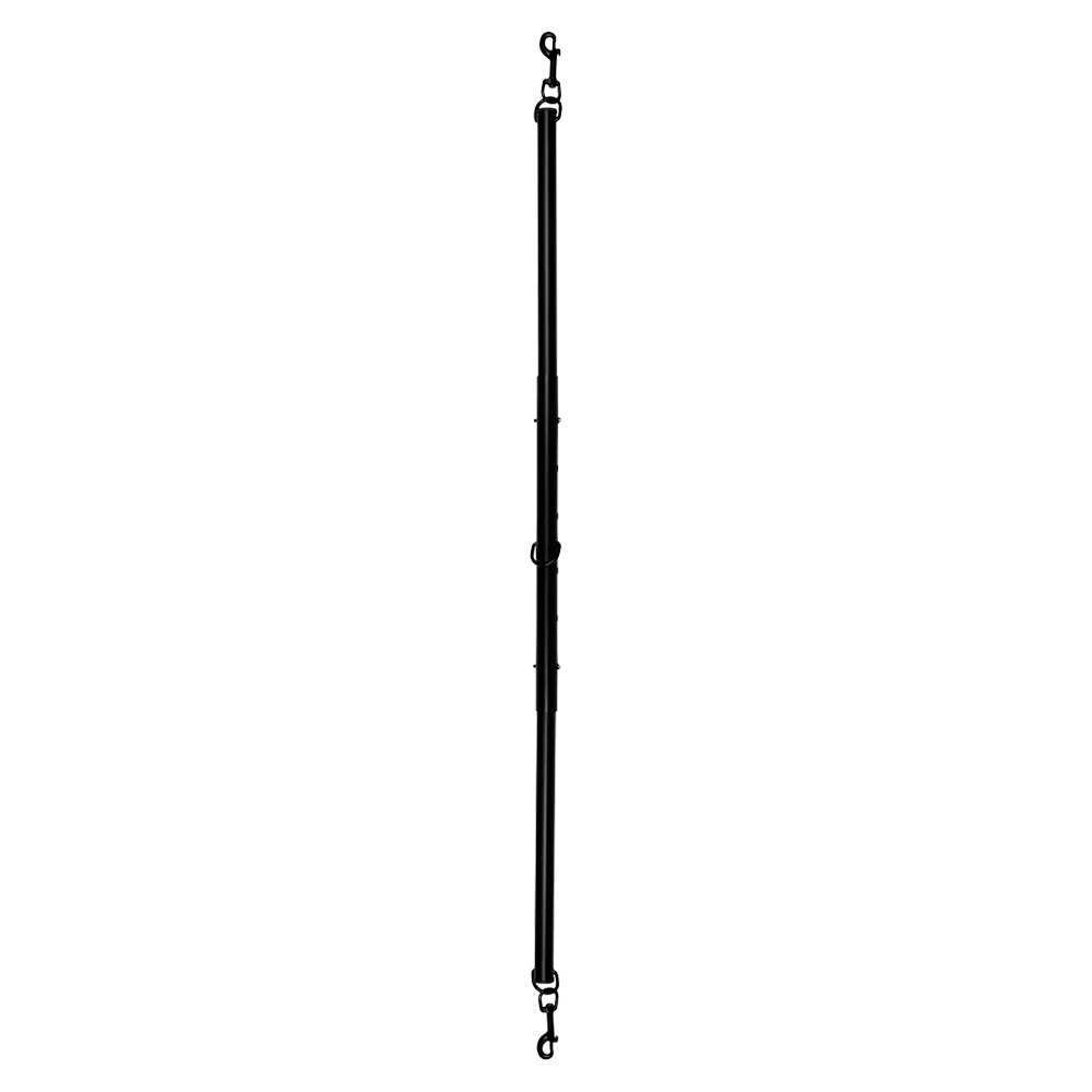 justerbar spreader bar bondage stång robust järn karbinhakar metallring bdsm tillbehör fäste handklovar ankelbojor rep kedjor dominans fixering hållbar fetish lek erotik positionering