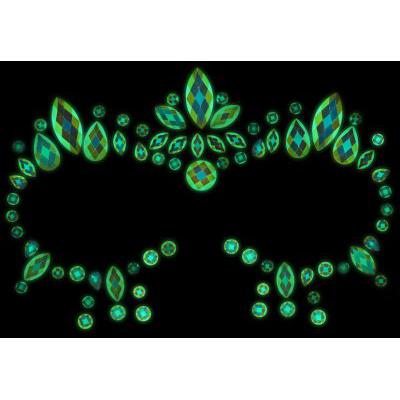 Glow in the Dark - Body Jewelry Stickers - Queen-Ouch!-