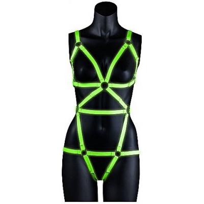 Glow in the Dark Full Body Harness-Ouch!-