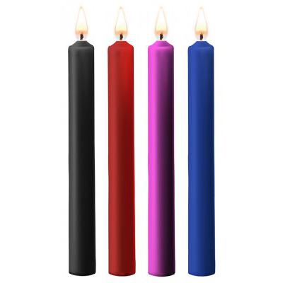 Teasing Wax Candles 18cm 4pcs-Ouch!-