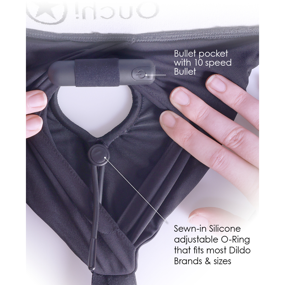 strapon trosa med elastisk harness design unisex passform justerbar ring för dildo sugpropp pegging lek penetration klitoris bullet vibe tio lägen kraftfull tyst laddningsbar silikon stimulans sexleksak för par dirty play