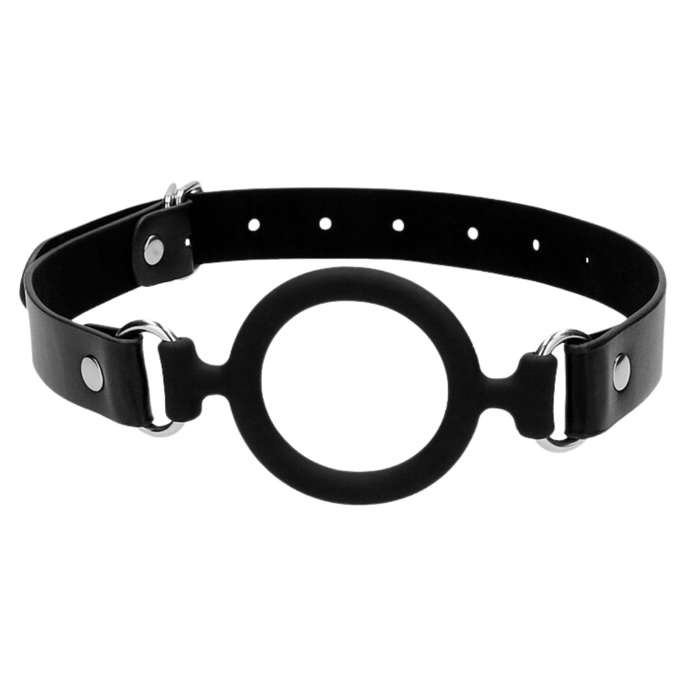 Black & White - Silicone Ring Gag