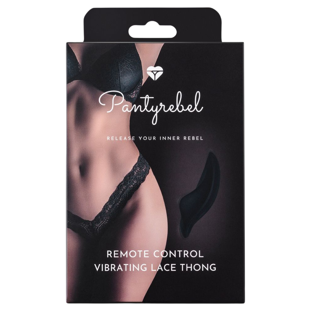 Remote Control Vibrating Lace Thong