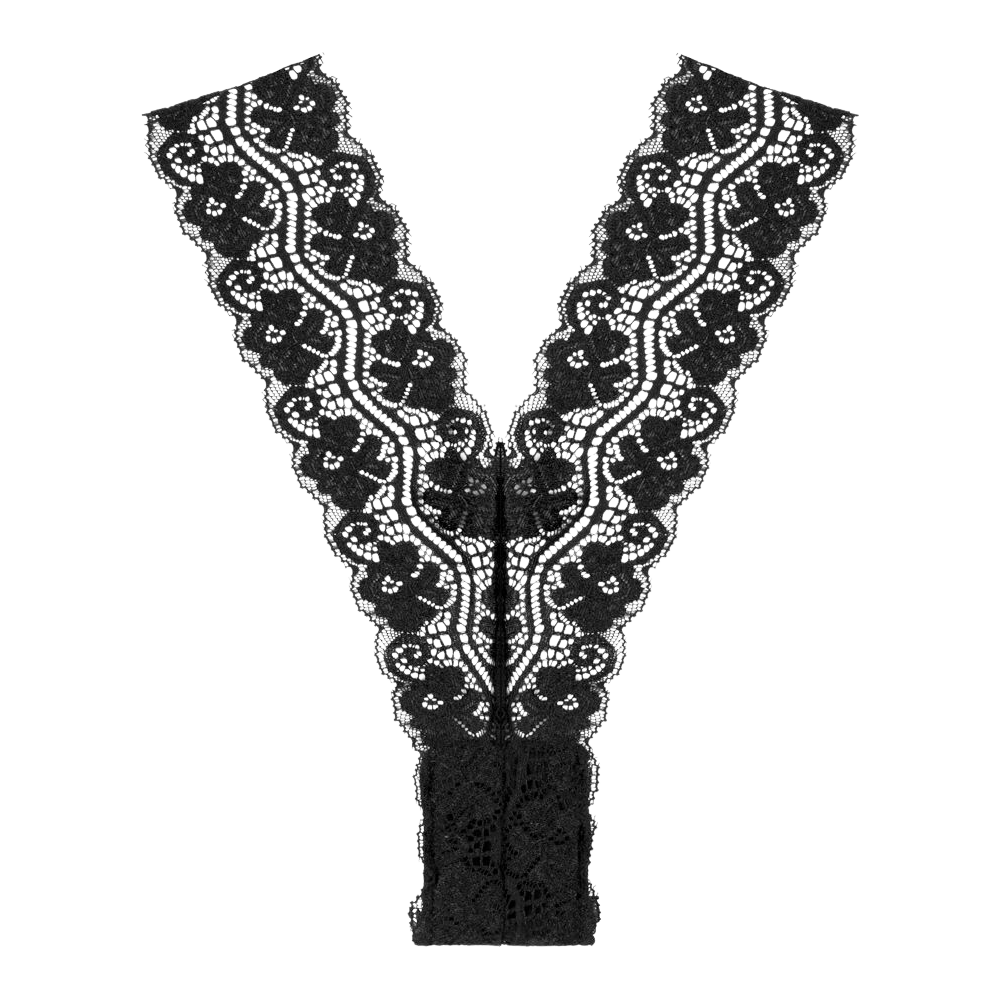 Remote Control Vibrating Lace Thong