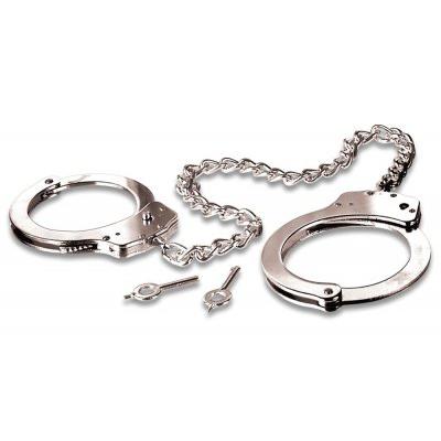 Fetish Fantasy Series - Metal Leg Cuffs-Pipedream-