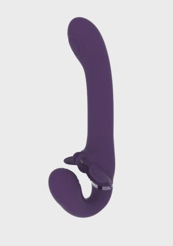 Ladda video: selefri strap-on trippelstimulans fjärilsdesign klimaxknapp tre motorer individuell kontroll vattentät uppladdningsbar parleksak ergonomisk form silikon vibrator klitorisstimulans analfunktion sexleksak