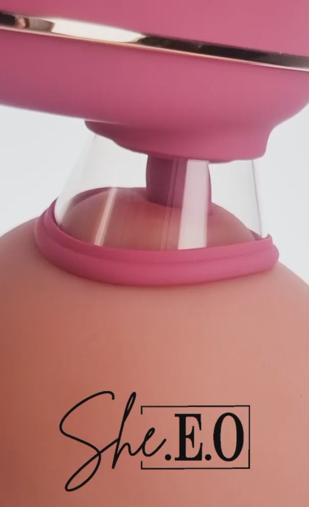 Ladda video: Vacuum &amp; Clitoral Licking Automatic Pump