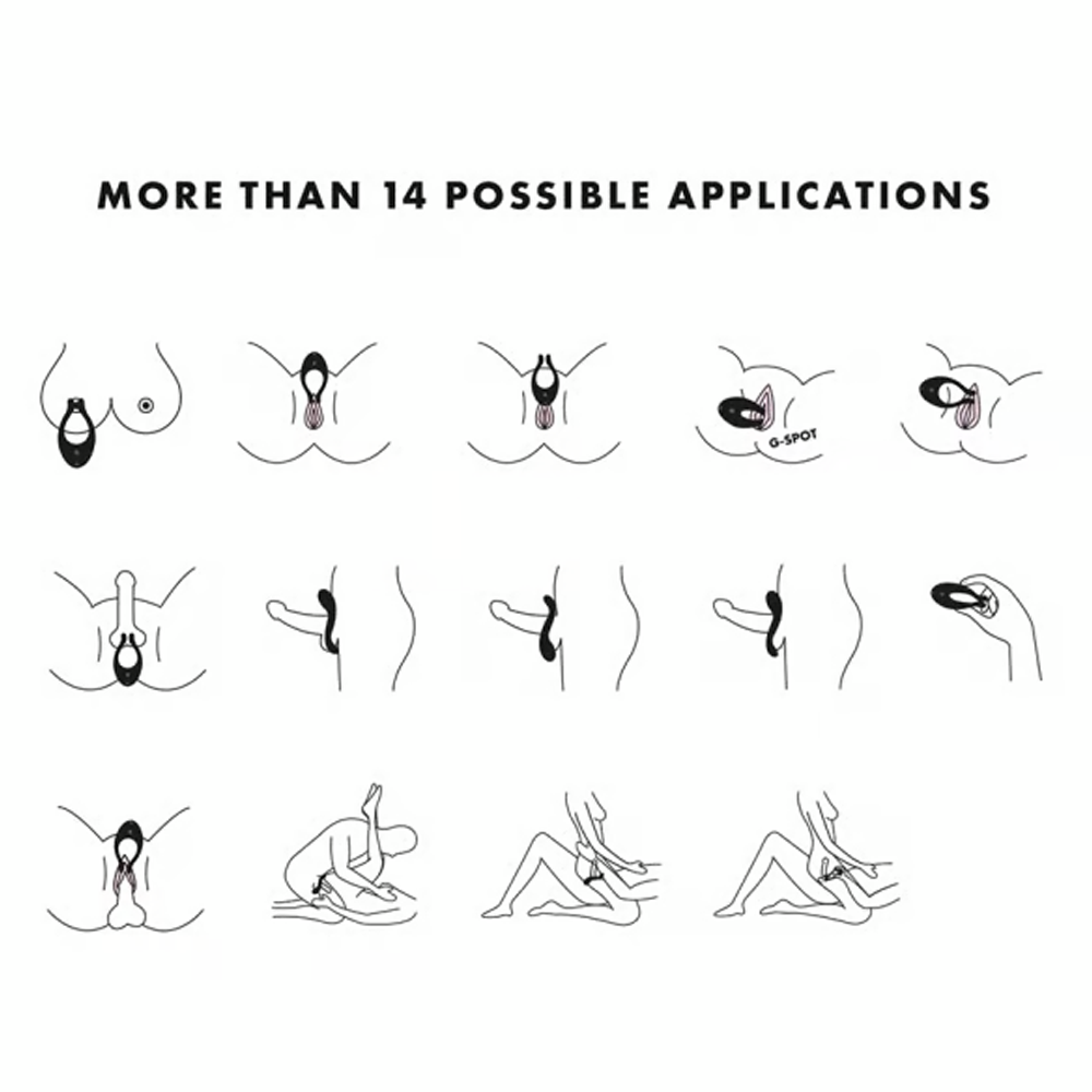 vibrator multivibrator parleksvibrator klitorisstimulator g-punktstimulans kukfitta sexleksak parlek uppladdningsbar vattentät tyst silikon stimulator