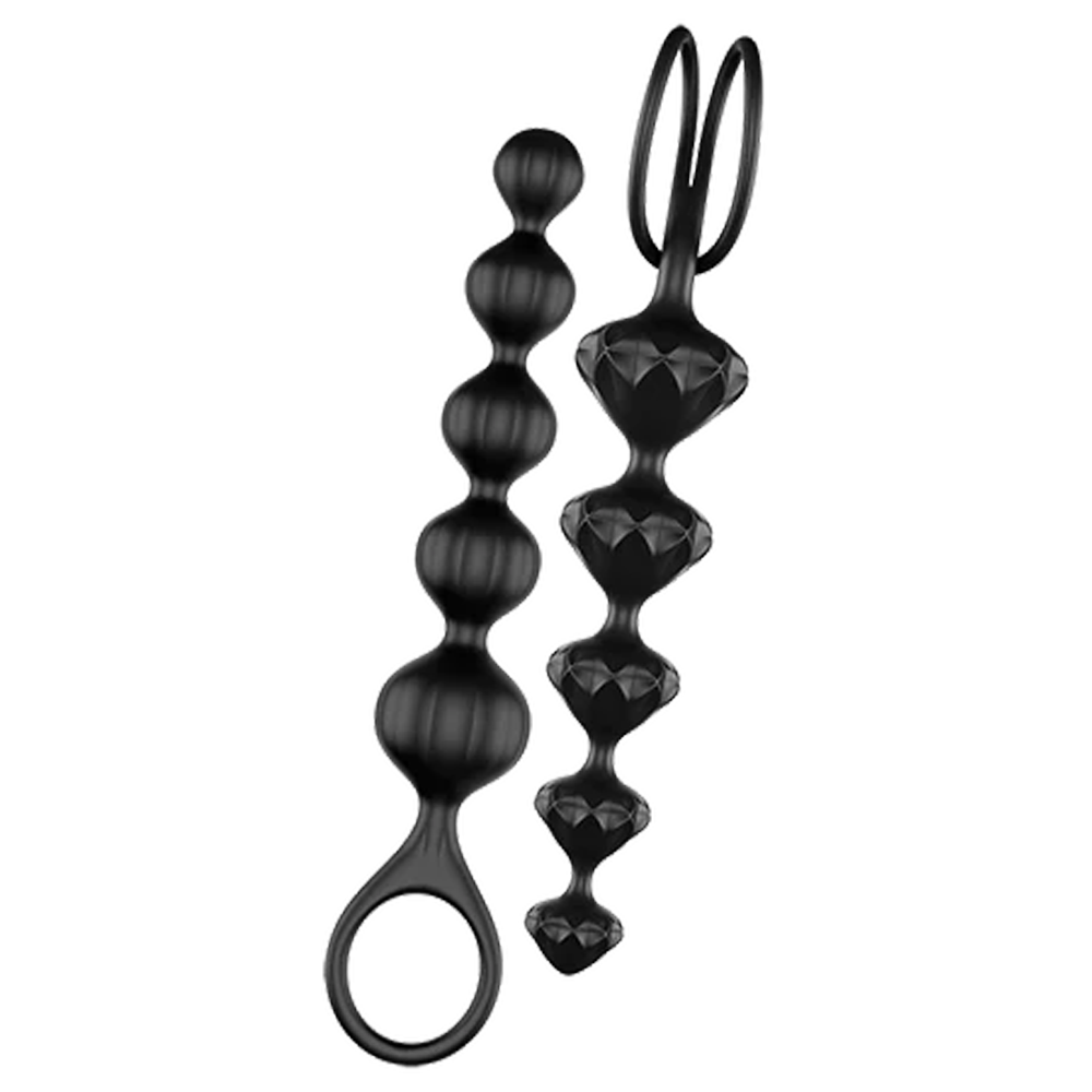 mjuka analkulor silikon flexibla anal beads sexleksak analträning nybörjare sensuell stimulans säkert grepp glidmedel satisfyer parlek sexleksaker