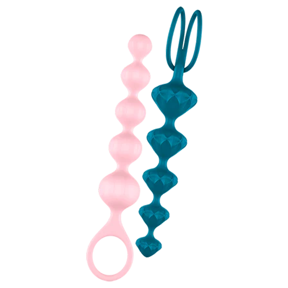 mjuka analkulor silikon flexibla anal beads sexleksak analträning nybörjare sensuell stimulans säkert grepp glidmedel satisfyer parlek sexleksaker