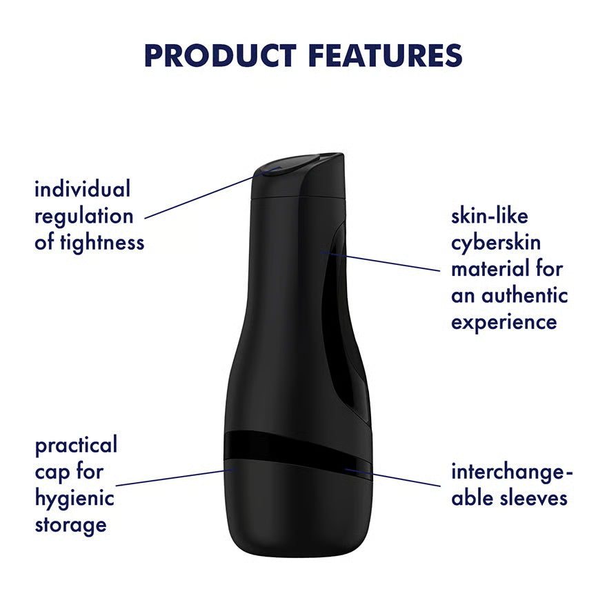 Satisfyer - Men Classic Black Masturbator