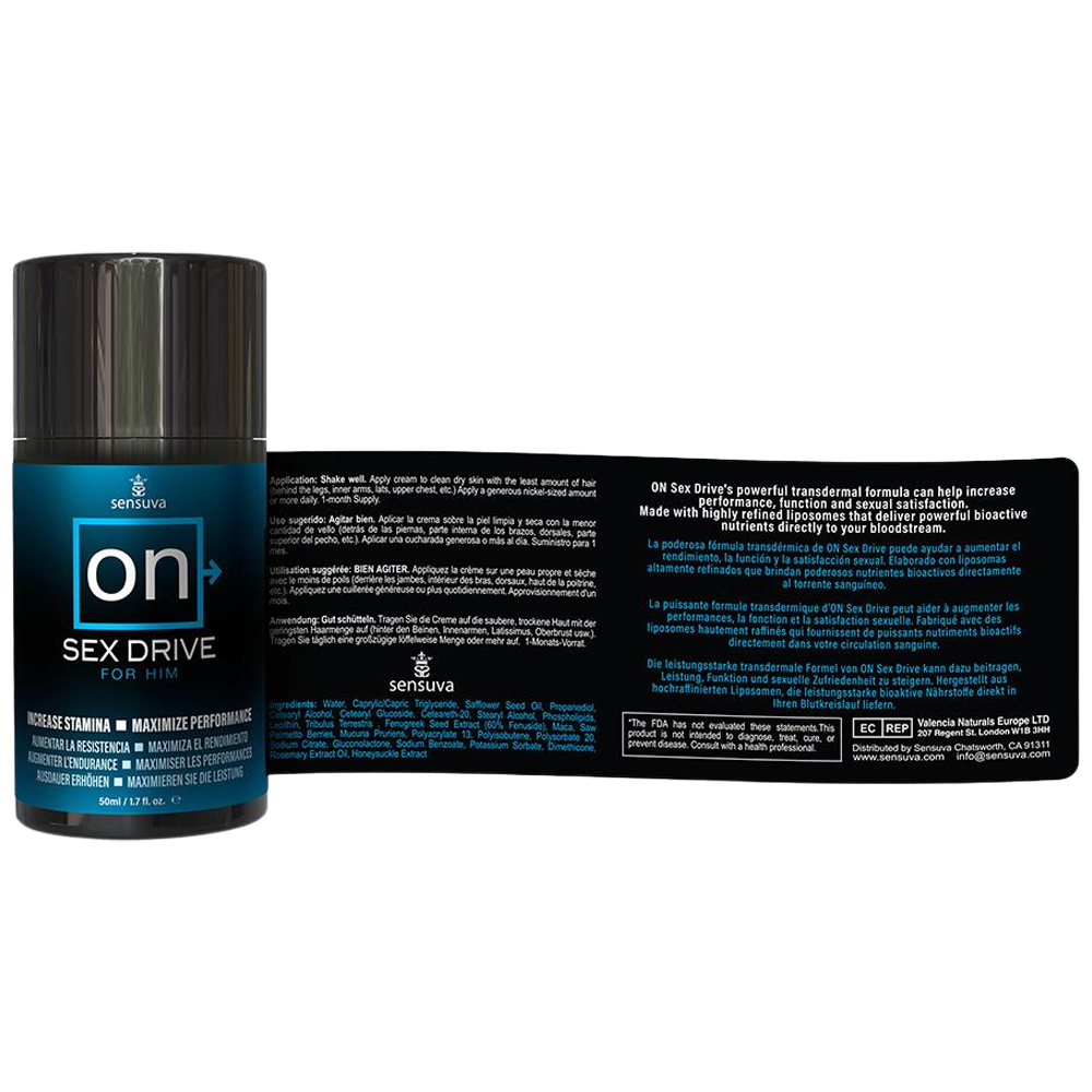 Sensuva - ON Sex Drive for Him 50ml