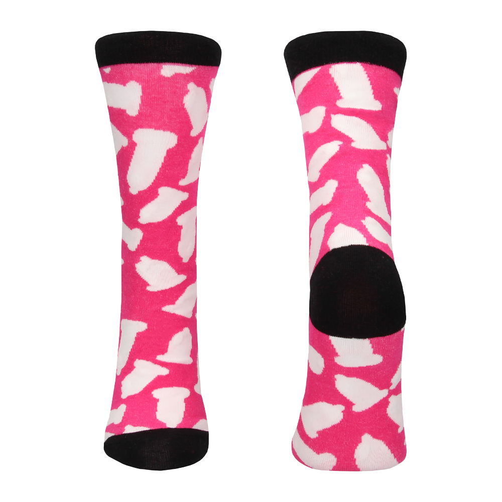 strumpor kondommönster färgglad humor stretchig bekväm bomull unisex presenttips lekfull design mjuk passform rolig accessoar unik vardagsstil skämtplagg ungdomlig textil trendig