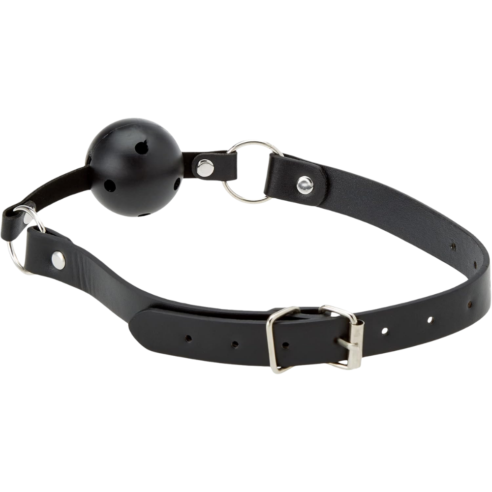 Black & White - Breathable Ball Gag