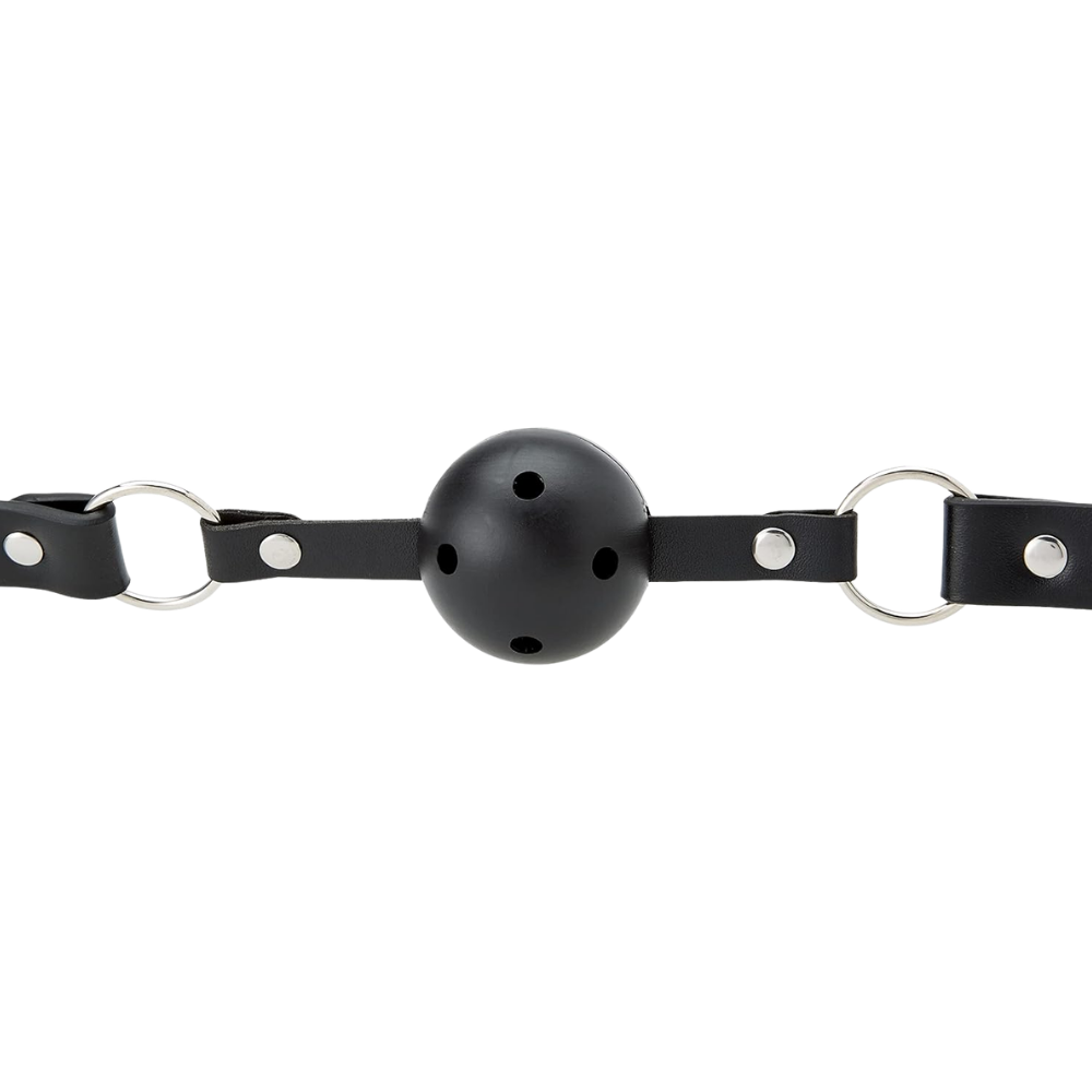 Black & White - Breathable Ball Gag