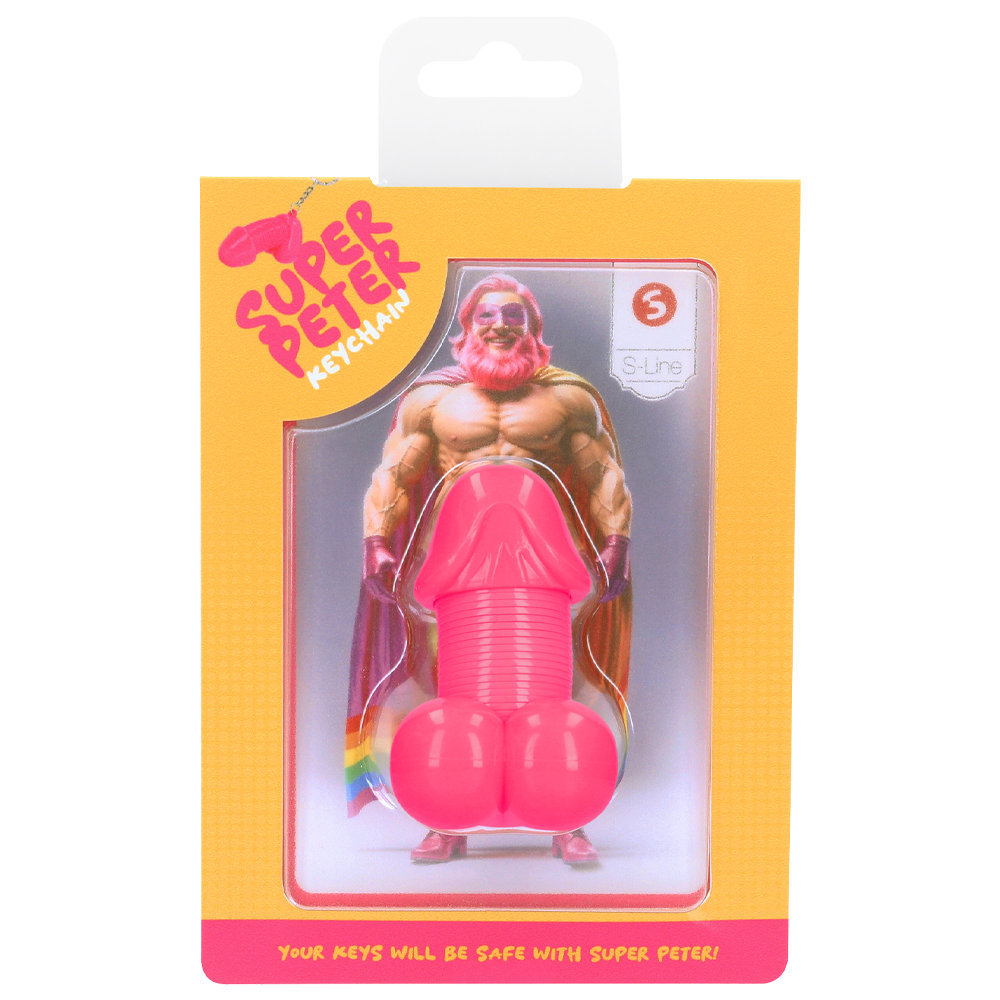 stretchbar nyckelring penisfigur rolig present humoraccessoar partypryl elastisk leksak unisex gåva unik design vuxen skämt souvenir