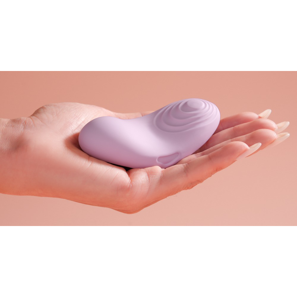 vattentät uppladdningsbar finger vibrator med värmefunktion appstyrd fjärrstyrd klitorisstimulator flexibel silikonsleeve diskret resevänlig trådlös stimulator trosvibrator ergonomisk design trummande funktion
