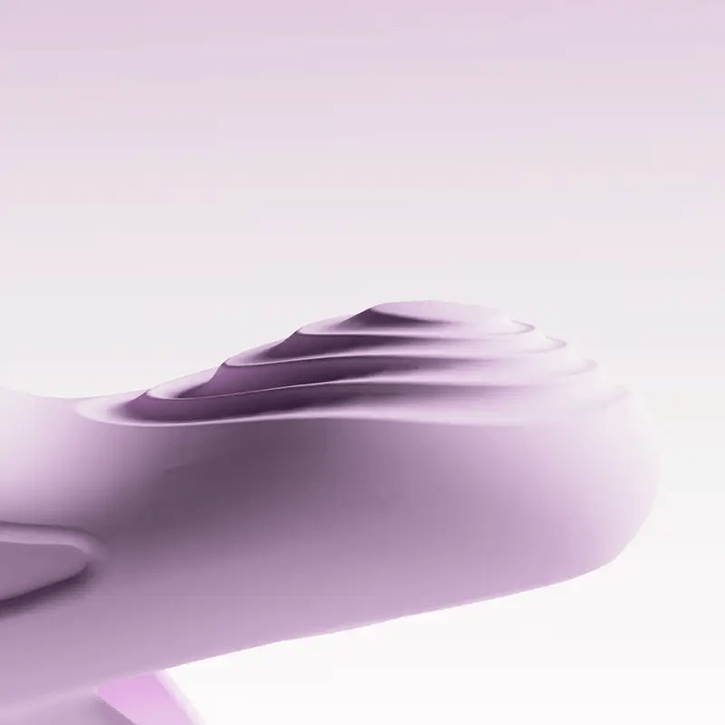 vattentät uppladdningsbar finger vibrator med värmefunktion appstyrd fjärrstyrd klitorisstimulator flexibel silikonsleeve diskret resevänlig trådlös stimulator trosvibrator ergonomisk design trummande funktion