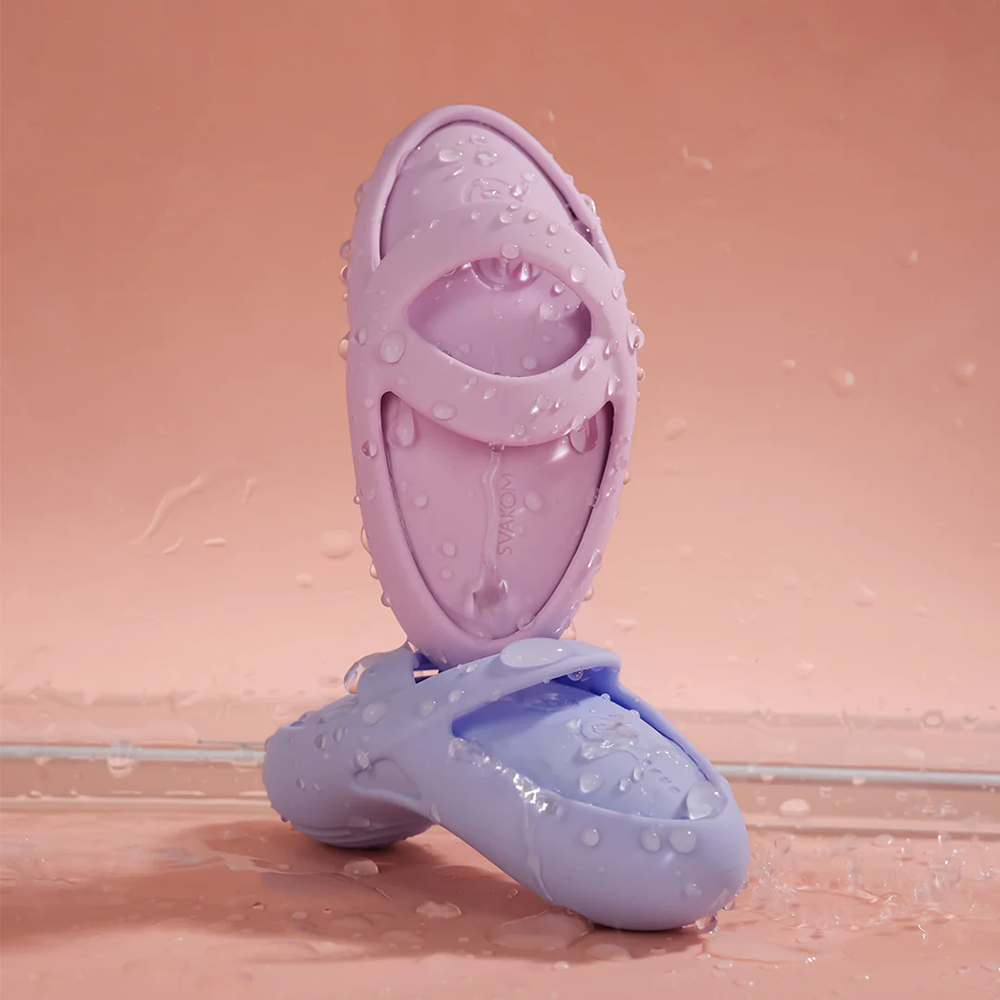 vattentät uppladdningsbar finger vibrator med värmefunktion appstyrd fjärrstyrd klitorisstimulator flexibel silikonsleeve diskret resevänlig trådlös stimulator trosvibrator ergonomisk design trummande funktion