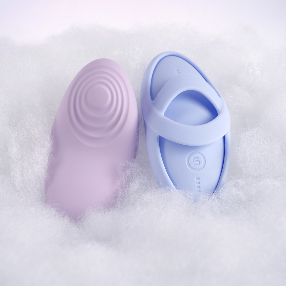 vattentät uppladdningsbar finger vibrator med värmefunktion appstyrd fjärrstyrd klitorisstimulator flexibel silikonsleeve diskret resevänlig trådlös stimulator trosvibrator ergonomisk design trummande funktion