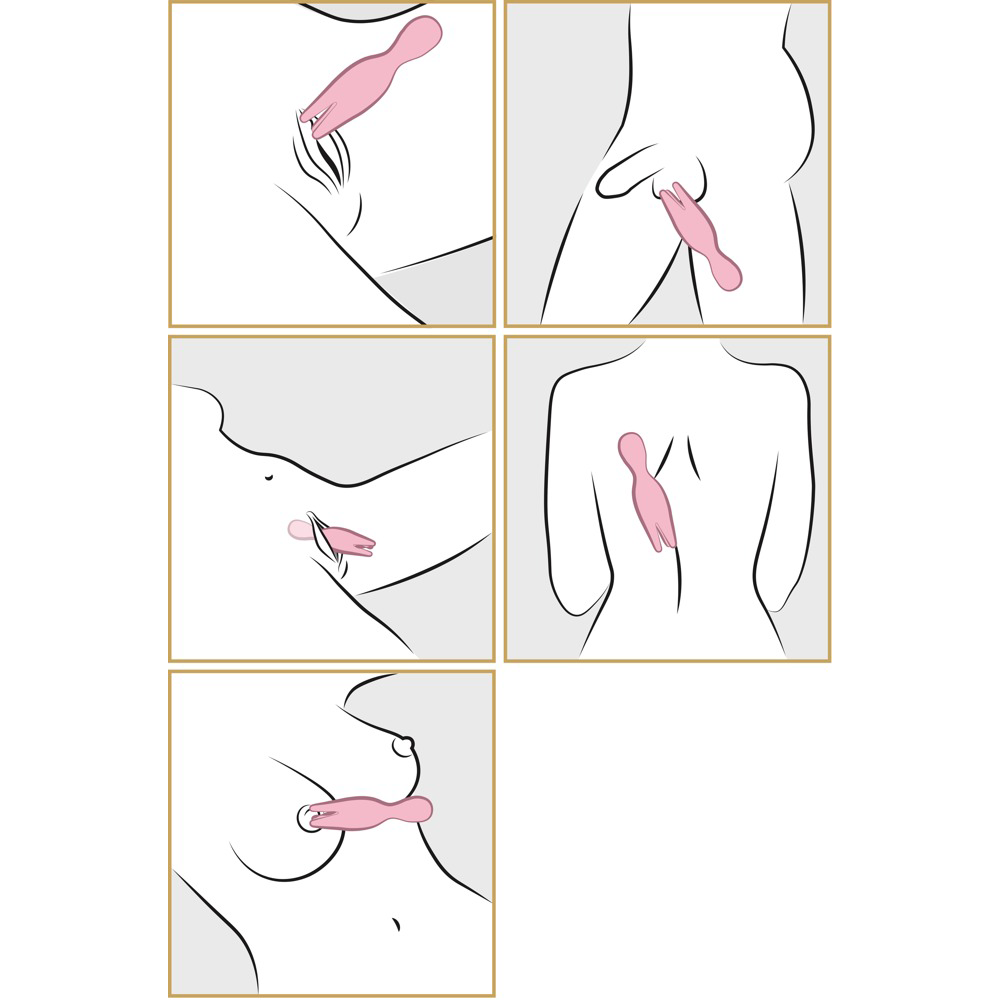vibrator tre rörliga fingrar flexibel design klitorisstimulans g-punkt bröstvårtor perineum massage silkeslen silikon vattentät uppladdningsbar usb kraftfull rytmisk stimulans diskret sexleksak förspel solo parlek
