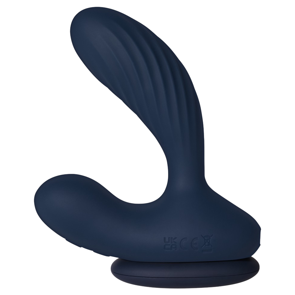 prostatavibrator interaktiv vridbar design värmefunktion appstyrd fjärrkontroll usb-uppladdningsbar vattentät tyst silikon kroppssäker anal stimulans p-punkt perineum massage intelligent mode minnesfunktion reselås diskret sexleksak