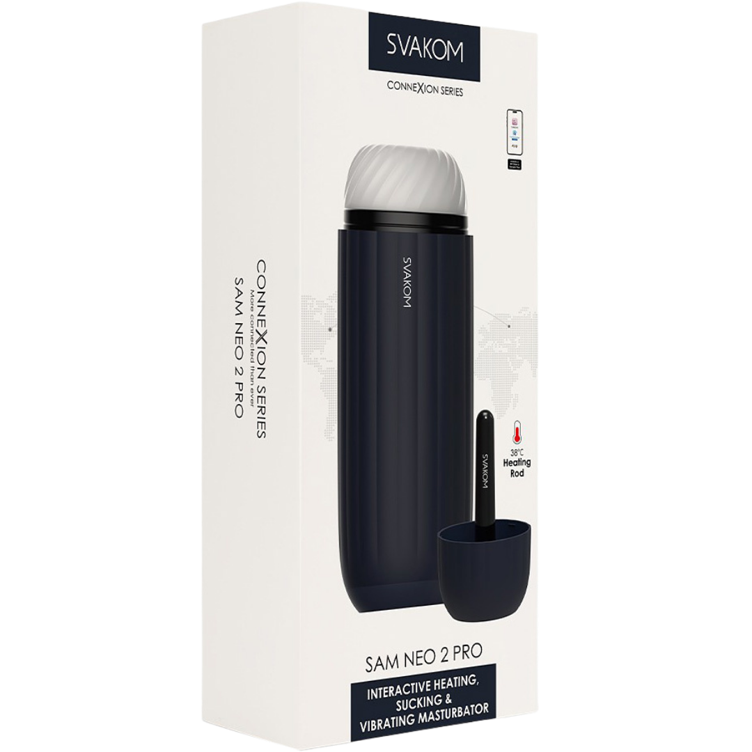 Sam Neo 2 PRO Interactive Heating, Sucking & Vibrating Masturbator