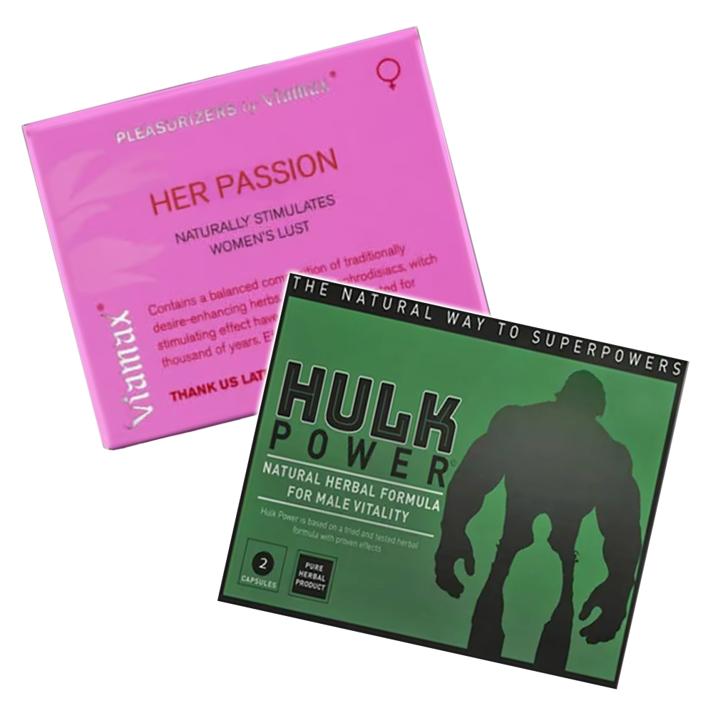 Hulk Power + Her Passion Kombopaket