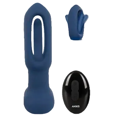 ANOS - RC Flicking Tongue Butt Plug with Vibration