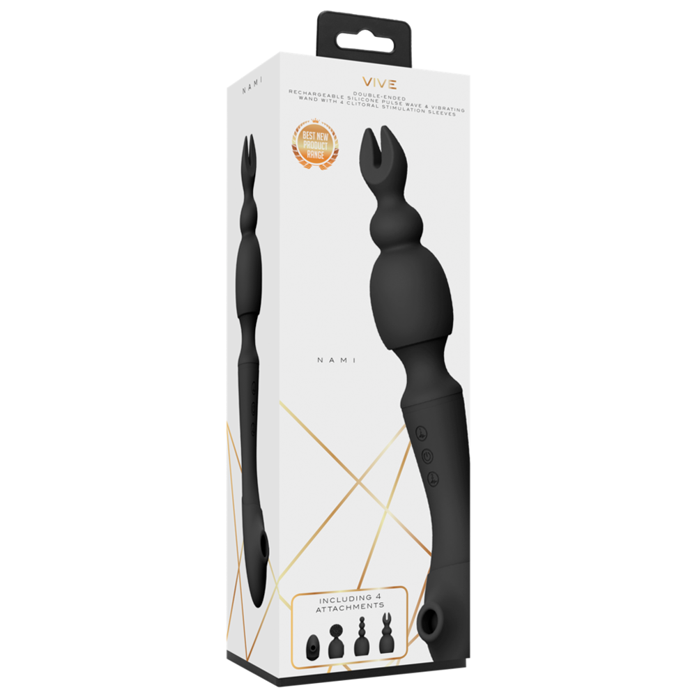 wand vibrator g-punktsstimulator dubbelmotor vattentålig uppladdningsbar lufttrycksmassage unisex sexleksak kroppsvänlig silikon flera tillbehör pulsator djup stimulans klitorisstimulerande mångsidig sexleksaksset