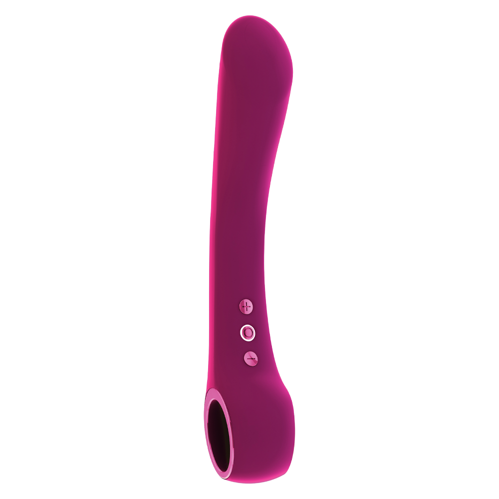G-punktsstav böjd topp kraftfull motor pulserande vibrationer uppladdningsbar stänktålig kroppsvänlig silikon prostata klitoris precision stimulans ergonomisk design sexleksak mångsidig sexleksaksfunktion