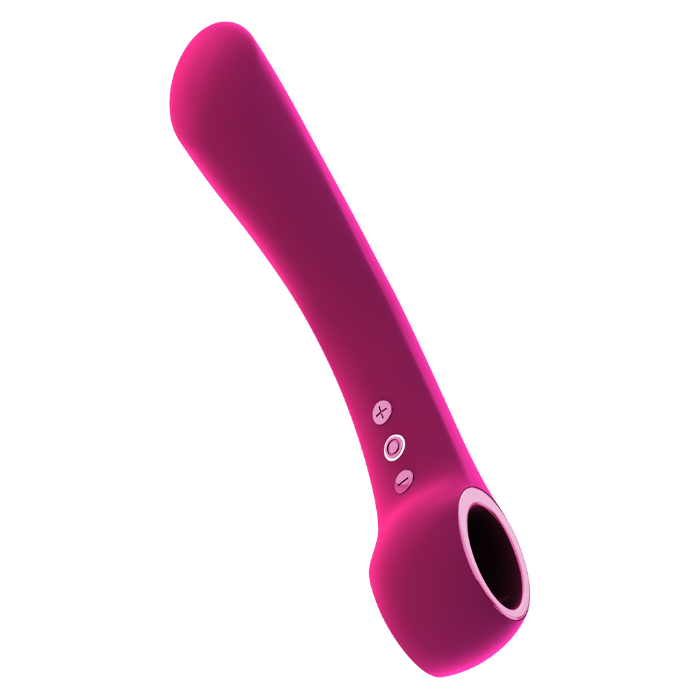G-punktsstav böjd topp kraftfull motor pulserande vibrationer uppladdningsbar stänktålig kroppsvänlig silikon prostata klitoris precision stimulans ergonomisk design sexleksak mångsidig sexleksaksfunktion