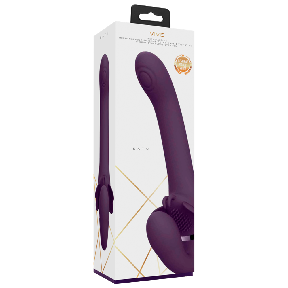selefri strap-on trippelstimulans fjärilsdesign klimaxknapp tre motorer individuell kontroll vattentät uppladdningsbar parleksak ergonomisk form silikon vibrator klitorisstimulans analfunktion sexleksak
