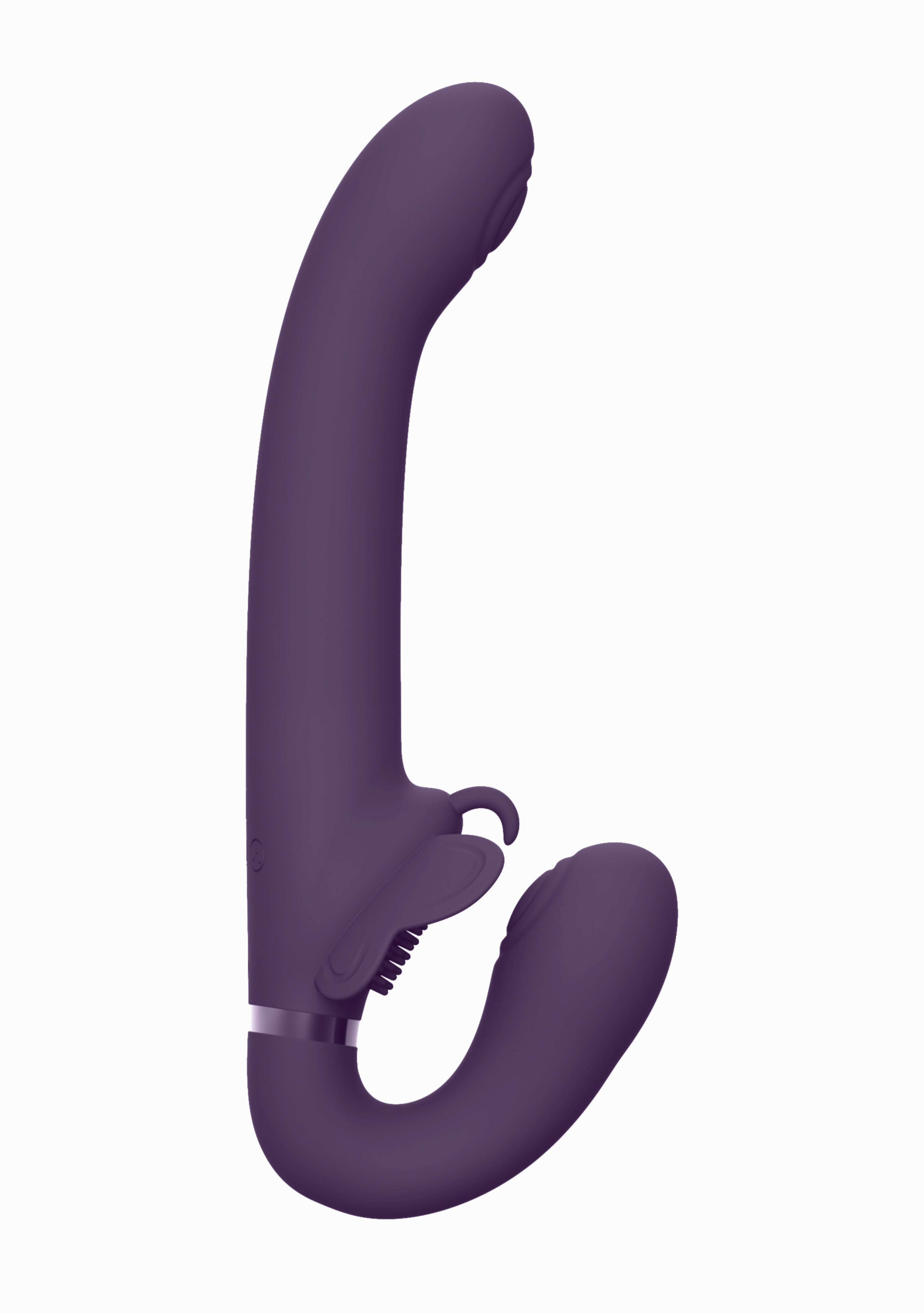selefri strap-on trippelstimulans fjärilsdesign klimaxknapp tre motorer individuell kontroll vattentät uppladdningsbar parleksak ergonomisk form silikon vibrator klitorisstimulans analfunktion sexleksak