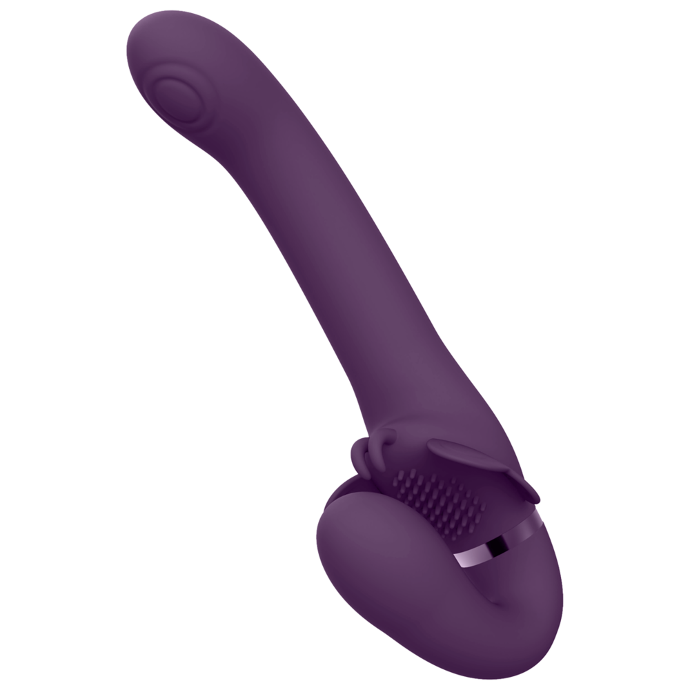 selefri strap-on trippelstimulans fjärilsdesign klimaxknapp tre motorer individuell kontroll vattentät uppladdningsbar parleksak ergonomisk form silikon vibrator klitorisstimulans analfunktion sexleksak