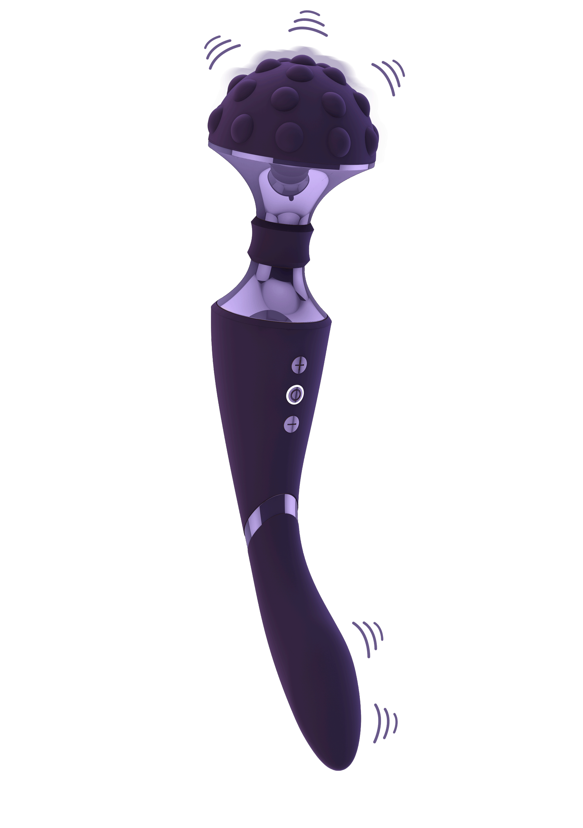 dubbelsidig wand vibrator g-punktstimulator klitorisstav massagefunktion två motorer stänktålig uppladdningsbar silikonyta kroppsvänlig design multifunktionell sexleksak rytmisk stimulans ergonomisk