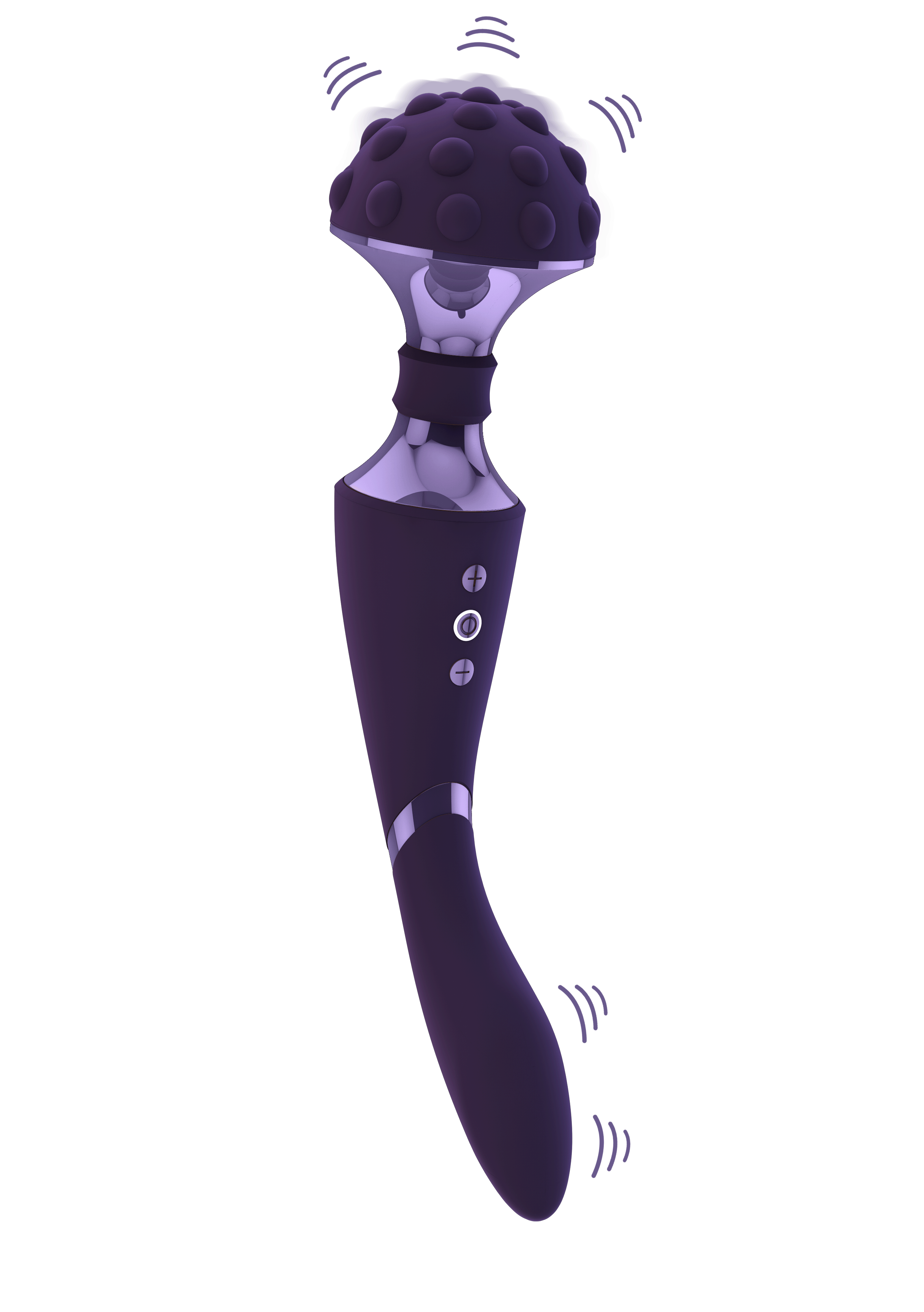 dubbelsidig wand vibrator g-punktstimulator klitorisstav massagefunktion två motorer stänktålig uppladdningsbar silikonyta kroppsvänlig design multifunktionell sexleksak rytmisk stimulans ergonomisk