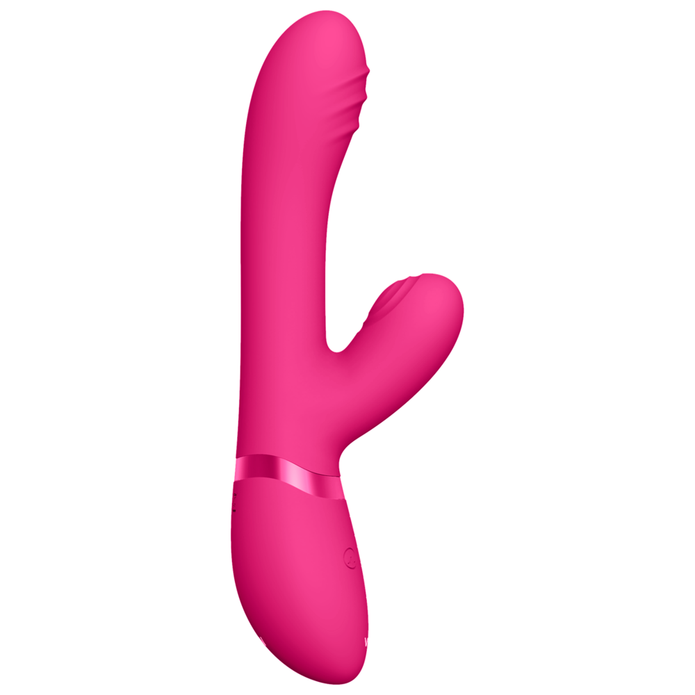 vickande stav rabbitvibrator trummande klitorisstimulans tre motorer klimaxfunktion silikonyta kroppsvänlig ergonomisk uppladdningsbar vattentät djup stimulans rytmisk vibration sexleksak teknologi