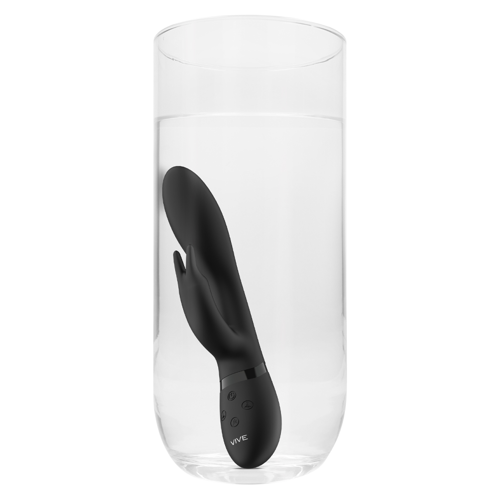 rabbitvibrator dubbelmotor klitorisstimulans öronformad stav klimaxfunktion silikonyta ergonomisk design kroppsvänlig vattentät uppladdningsbar kraftfull vibration rytmisk stimulans sexleksak sexleksaksdesign