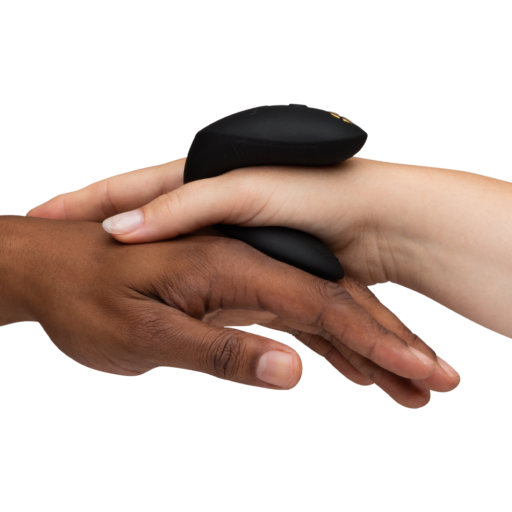 parvibrator we vibe fusion wave teknologi appstyrd fjärrkontroll tre motorer klitoris g punkt stimulans hudvänligt silikon flexibel uppladdningsbar dubbel njutning sexleksak