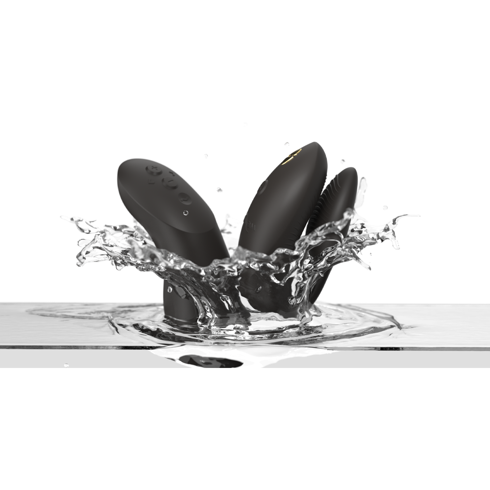 parvibrator we vibe fusion wave teknologi appstyrd fjärrkontroll tre motorer klitoris g punkt stimulans hudvänligt silikon flexibel uppladdningsbar dubbel njutning sexleksak