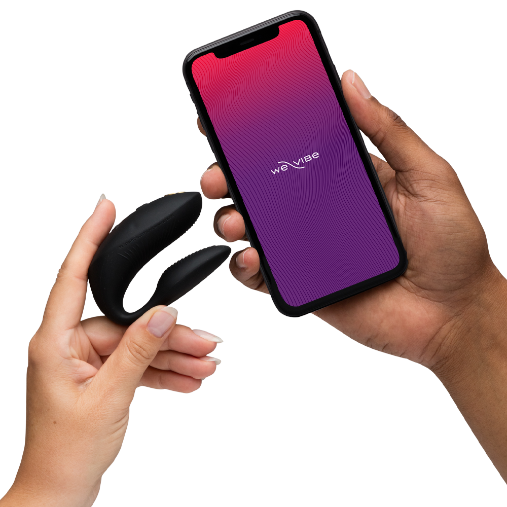 parvibrator we vibe fusion wave teknologi appstyrd fjärrkontroll tre motorer klitoris g punkt stimulans hudvänligt silikon flexibel uppladdningsbar dubbel njutning sexleksak