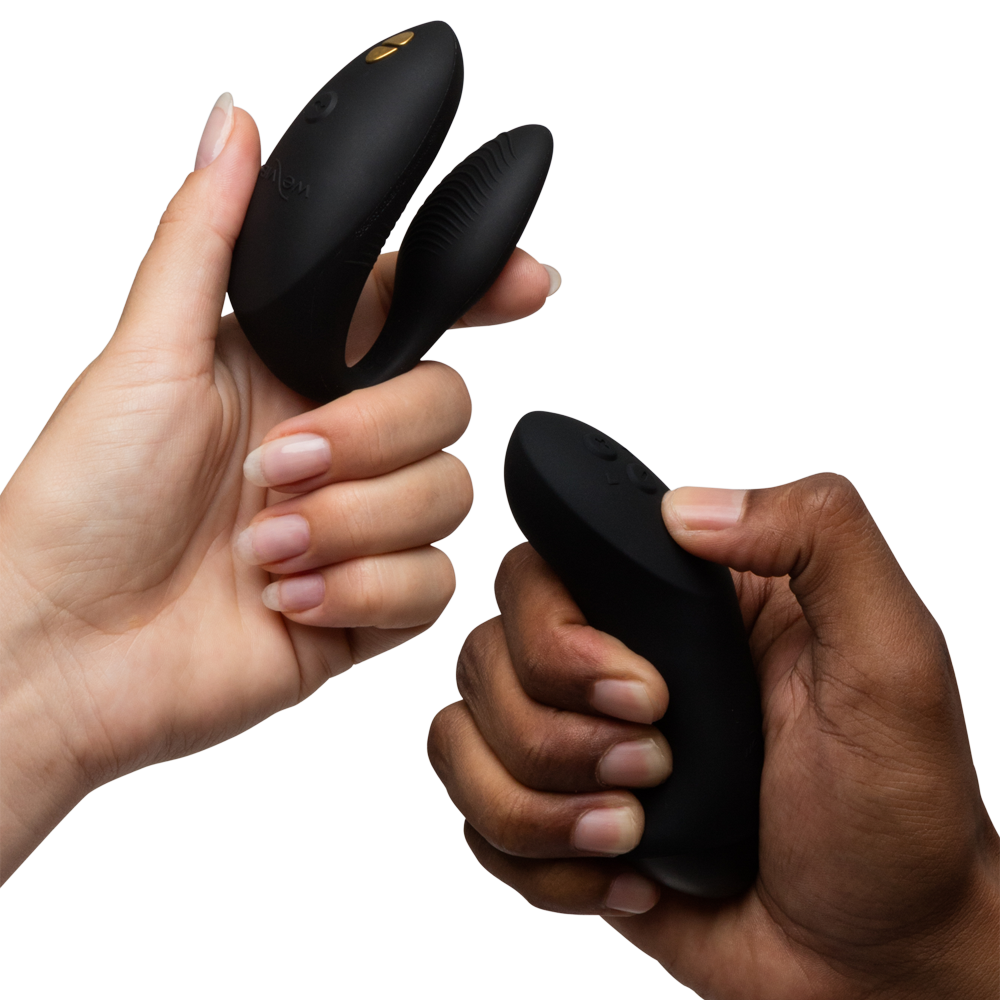 parvibrator we vibe fusion wave teknologi appstyrd fjärrkontroll tre motorer klitoris g punkt stimulans hudvänligt silikon flexibel uppladdningsbar dubbel njutning sexleksak