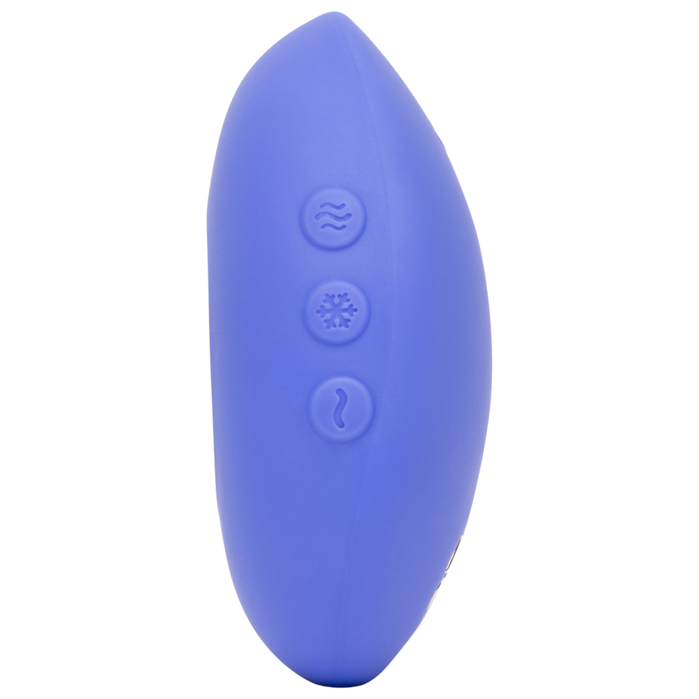 lay-on vibrator we vibe värme kyla temperaturlek silikon ergonomisk tyst vattentät uppladdningsbar tre vibrationslägen sensuell stimulans hudvänlig sexleksak solo par