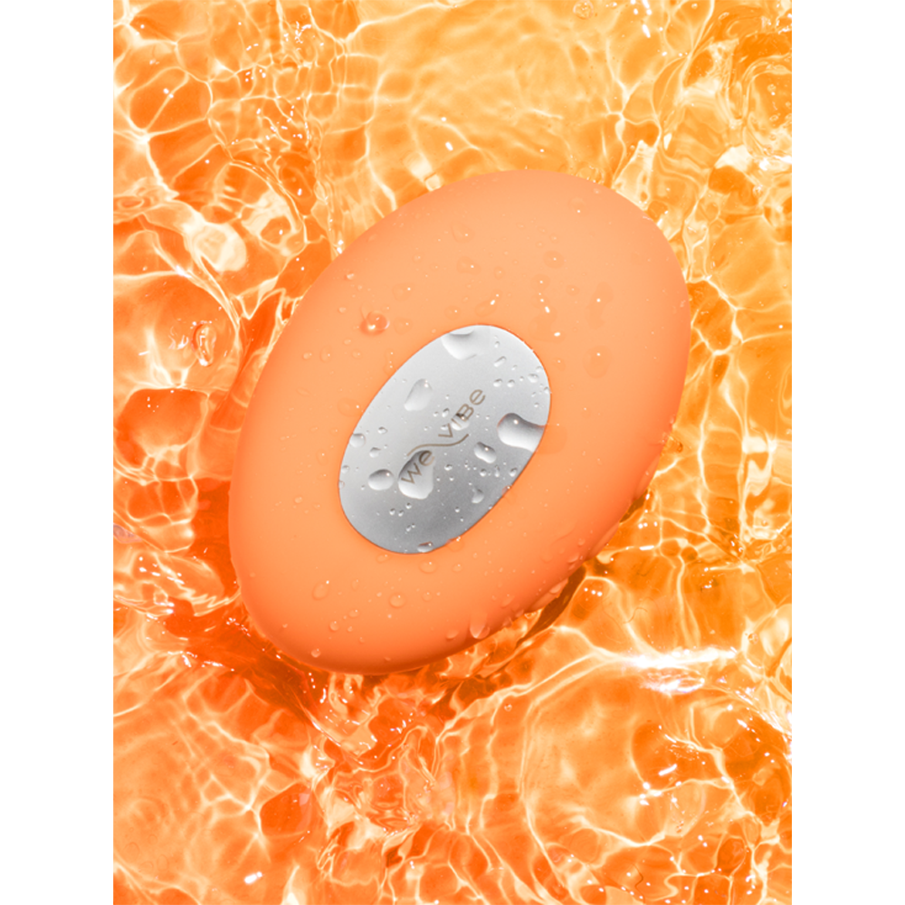 lay-on vibrator we vibe värme kyla temperaturlek silikon ergonomisk tyst vattentät uppladdningsbar tre vibrationslägen sensuell stimulans hudvänlig sexleksak solo par