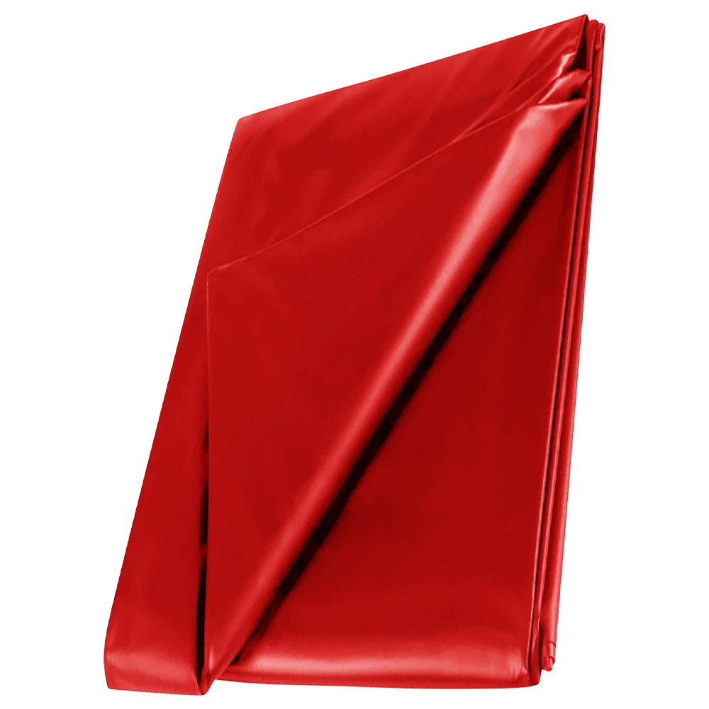 vattentätt pvc lacklakan återanvändbart skydd smidigt underlakan bondage lek massage olja choklad glass matsex oral intimitet enkel rengöring slitstarkt material svart röd sängskydd fläckfritt sensuellt