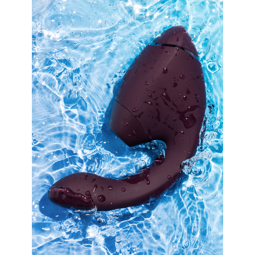 womanizer next duo dubbelstimulator klitorisstimulator g punkt vibrator 3d pleasure air teknologi tyst kraftfull vattentät uppladdningsbar silikon kroppssäker njutning sexleksak